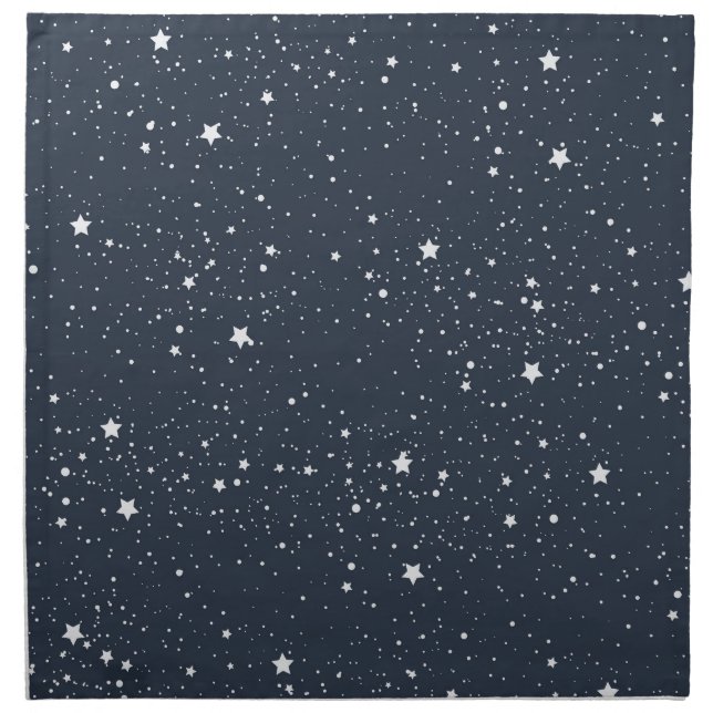 Night Under the Stars Cloth Napkin (Front)