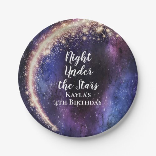 Night Under the Stars Paper Plates