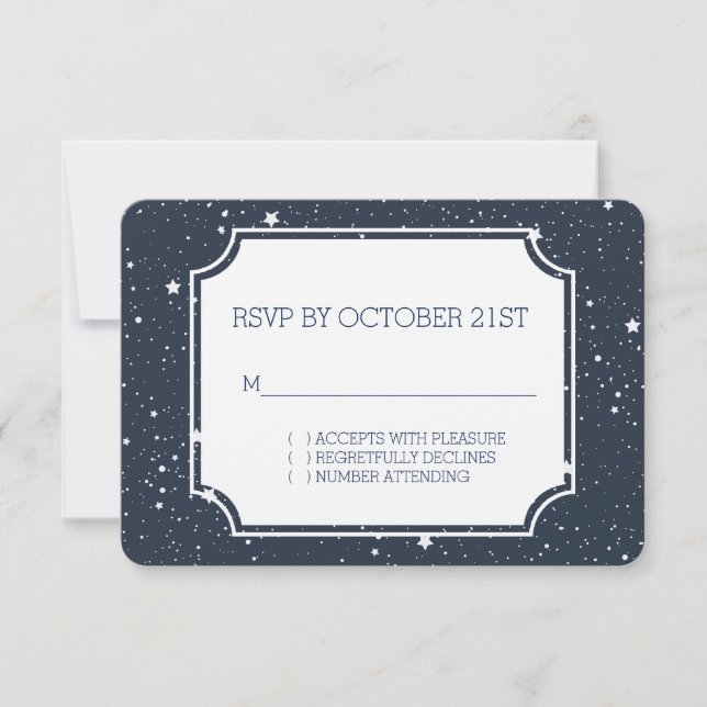 Night Under the Stars RSVP (Front)