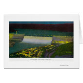 Night View, Grand Coulee Dam (Front Horizontal)