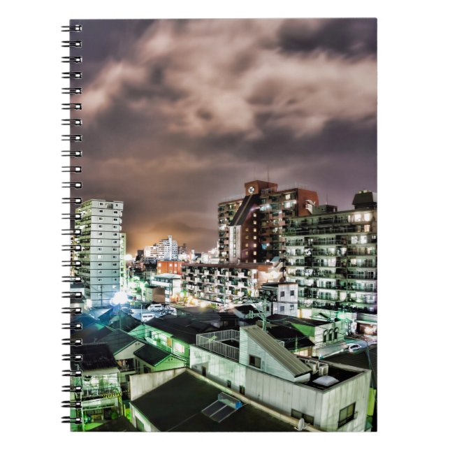 Night View Night Japan Kumamoto Notebook (Front)