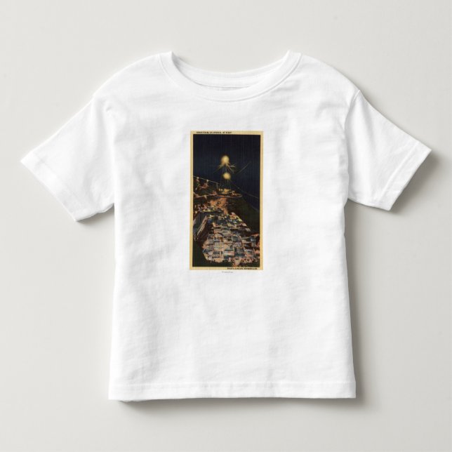 Night View of Shasta Dam Toddler T-shirt (Front)