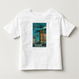 Night View up Kearney St at Chronicle Bldg Toddler T-shirt