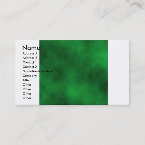 Night Vision buisiness card Business Card Template