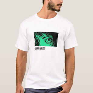 Night-Vision Eyes Anime Girl T-Shirt