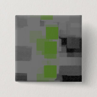 "Night Vision" Geometric Abstract Button