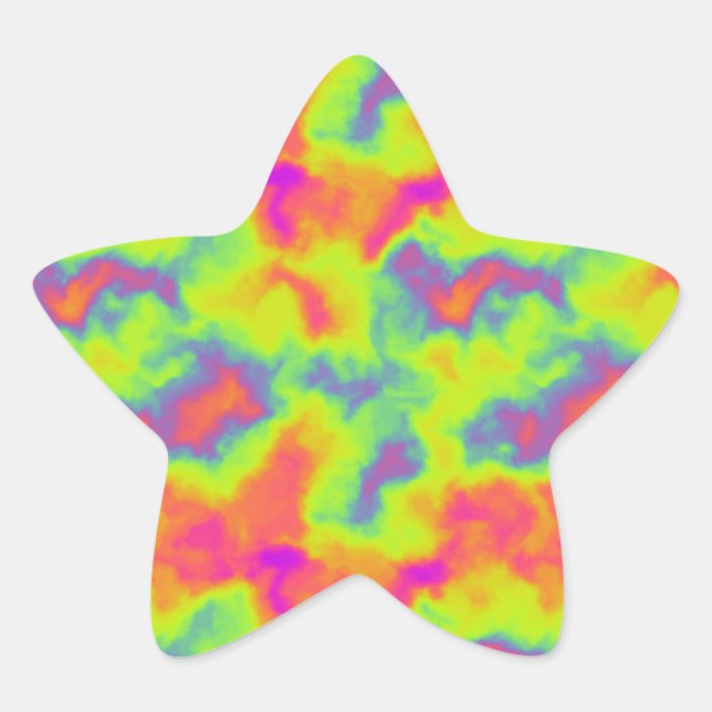 night vision nebula : star sticker (Front)