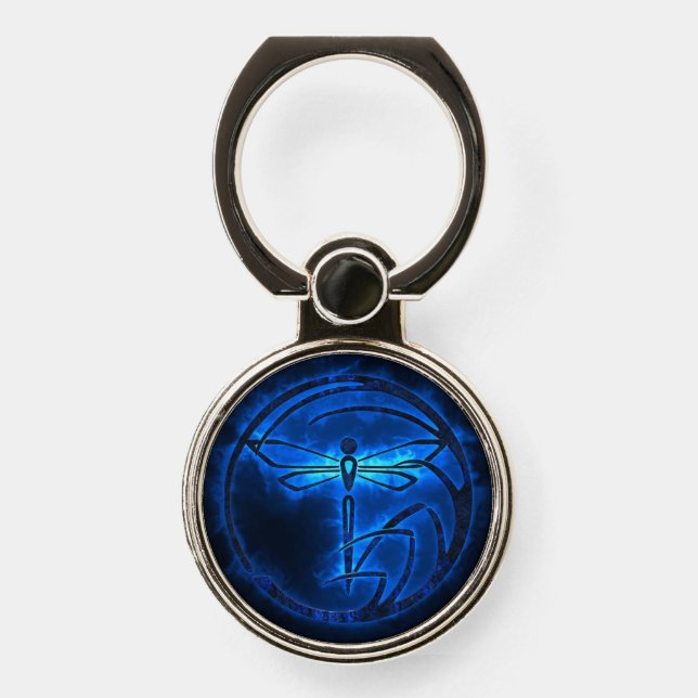 Night Warden - Dragonfly - Phone Ring Stand (Front)