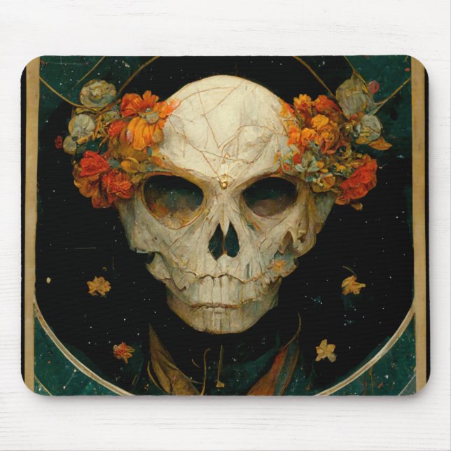 Night Warlock Fantasy Mouse Pad (Front)