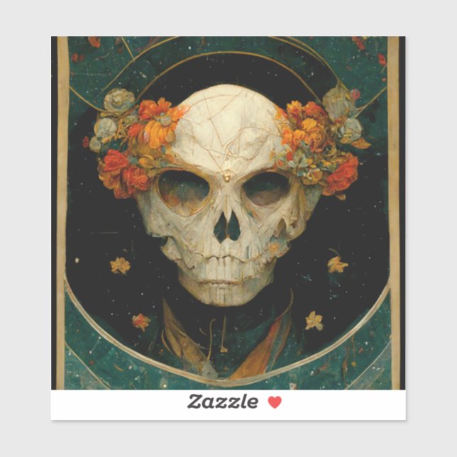 Night Warlock Fantasy Sticker (Sheet)