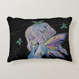 Night Watch Fairy by Carol Zeock Accent Pillow