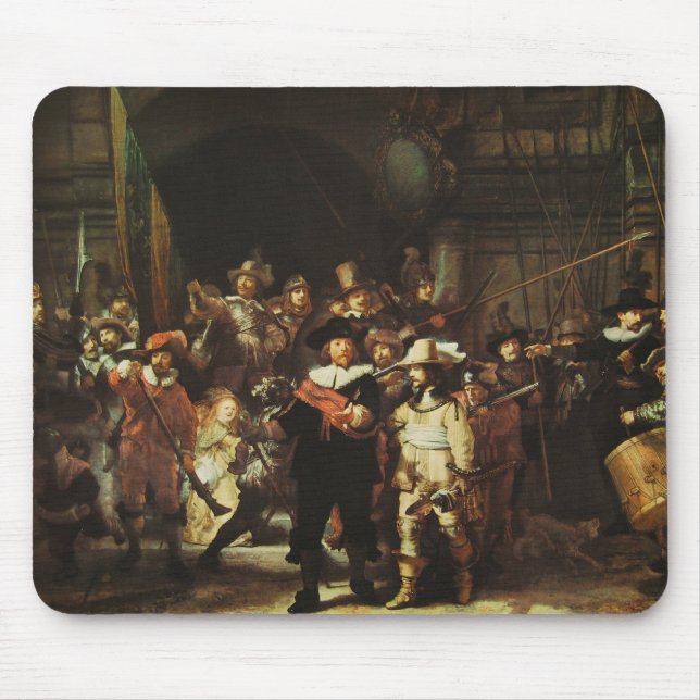 Night Watch Mouse Pad (Front)