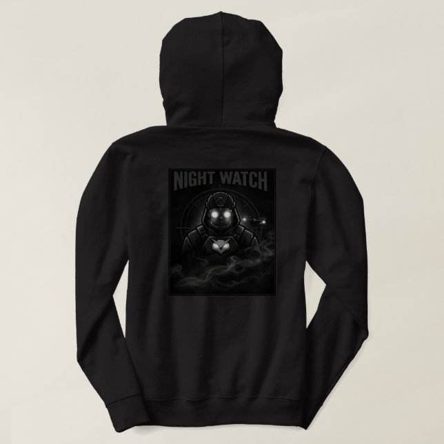 Night Watch Tactical Hoodie (Design Back)