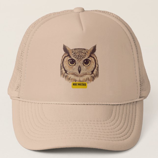 Night Watcher Trucker Hat (Front)