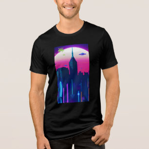 Night Waves and Vapor Daze Tri-Blend Shirt