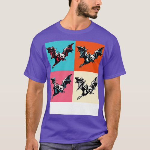Night Wings Unleashed Art Bat Extravaganza 3 T_Shirt