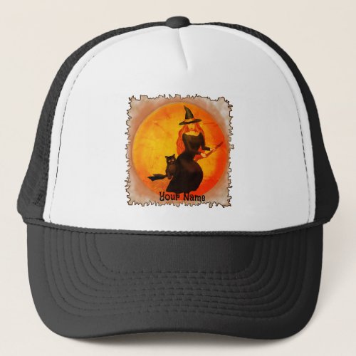 Night Witch Trucker Hat