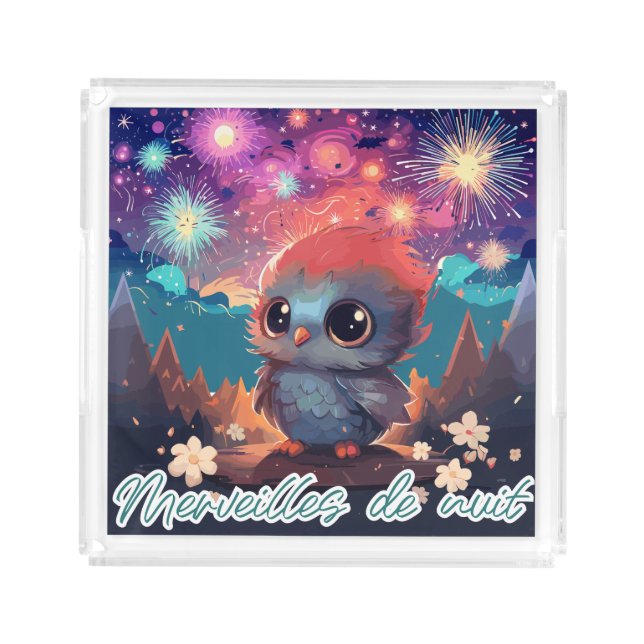 Night Wonders Acrylic Tray (Front)