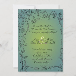 Night Woods Wedding Invitation