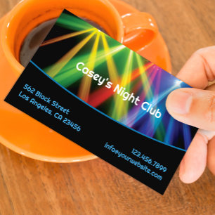 NIghtclub DJ Business Card Template