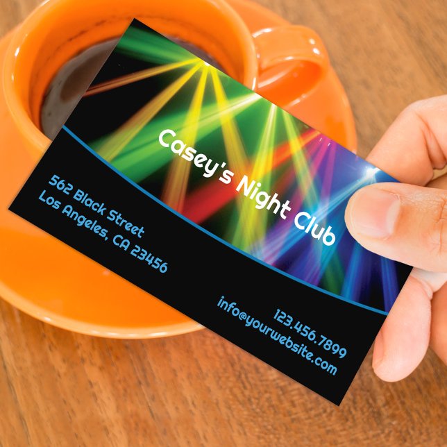 NIghtclub DJ Business Card Template (Creator Uploaded)
