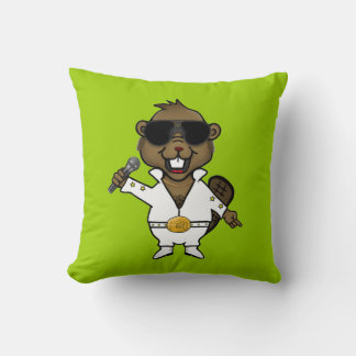 Nightclub Entertainer Throw Pillow