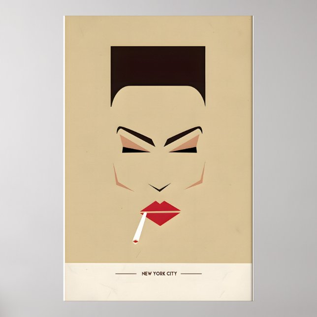 Nightclub' Inspired Original Design Print -Print (Front)
