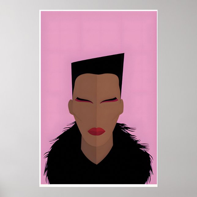 Nightclubbin' Inspired Original Icon Design Print (Front)