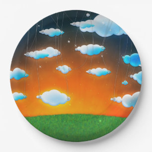 Nightdreams Paper Plates