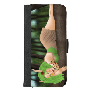 Nightelf child in the woods iPhone 8/7 plus wallet case