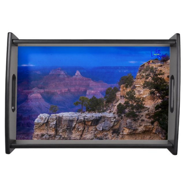 "Nightfall Approaches" Grand Canyon Serving Tray (Front)