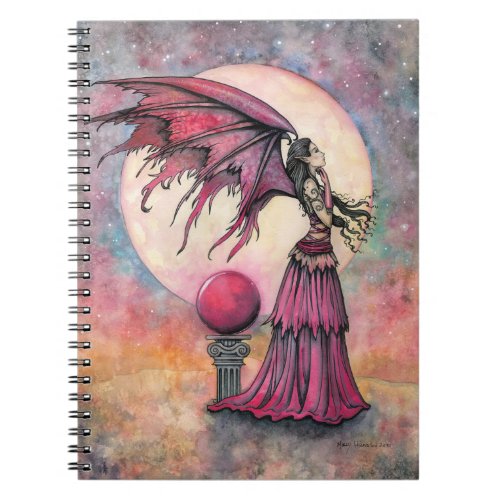 Nightfall Fairy Fantasy Art by Molly Harrison Notebook