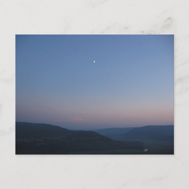 nightfall for schoharie postcard (Front)