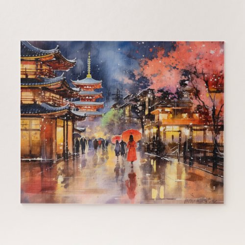 Nightfall in Gion Puzzle