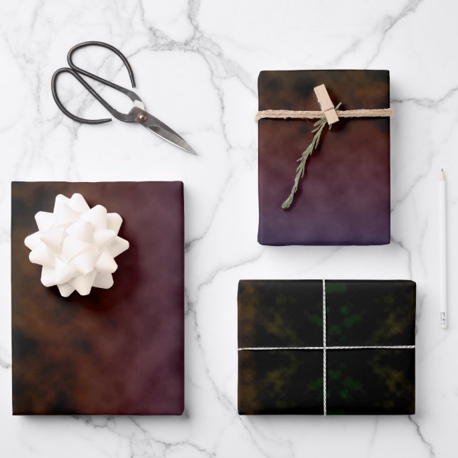 Nightfall Undertow Wrapping Paper Sheets (Front)