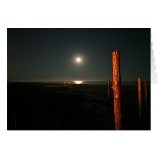 Nightguards--Beach at Night Cards (Front Horizontal)