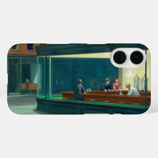 Nighthawks 1942 by Edward Hopper Case-Mate iPhone Case (Back (Horizontal))