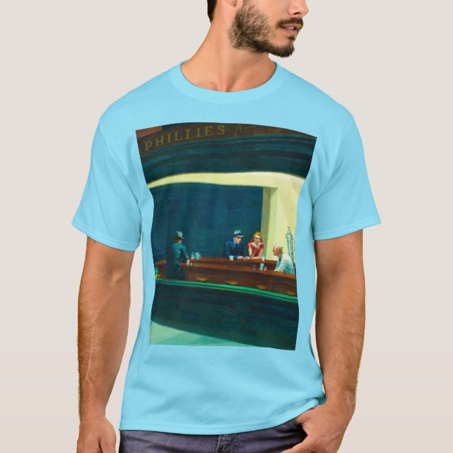 Nighthawks, 1942 by Edward Hopper T-Shirt (Front)