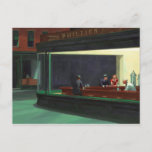 Nighthawks ~ Edward Hopper 1942 Postcard