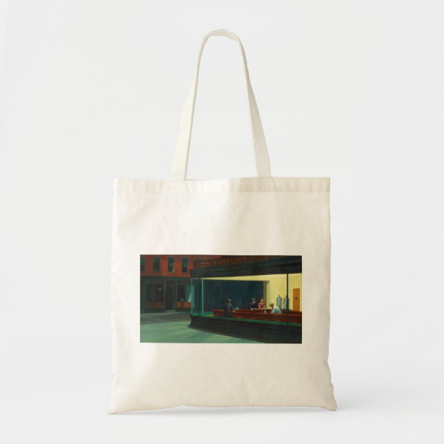 Nighthawks - Edward Hopper Tote Bag (Front)