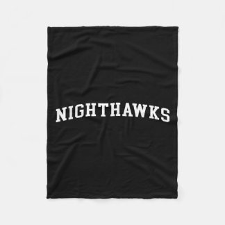 Nighthawks  fleece blanket
