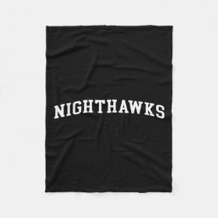 Nighthawks fleece blanket