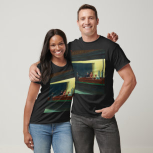 Nighthawks painting by Edward Hopper T-Shirt