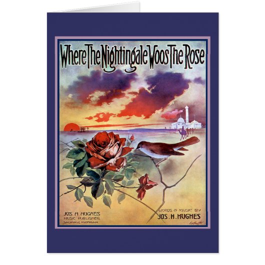 Nightingale and the Rose Cards (Front)