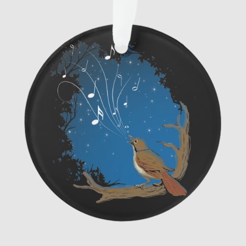 Nightingale Song Ornament