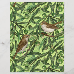 Nightingales in the olive tree 2