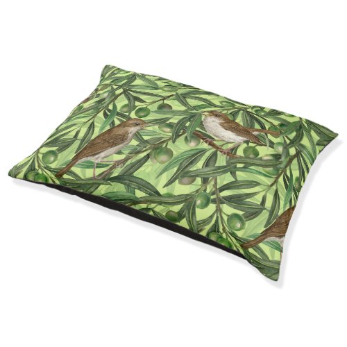 Nightingales in the olive tree 2 pet bed