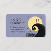 Nightmare Before Christmas Baby Gift Registry Encl Enclosure Card (Front)