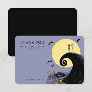 Nightmare Before Christmas Baby Shower Thank You Invitation