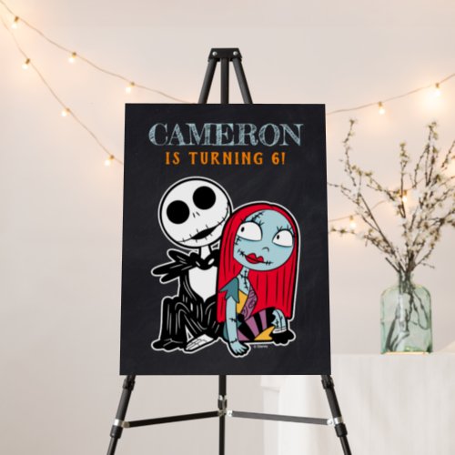 Nightmare Before Christmas Birthday Foam Board